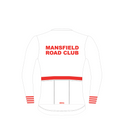 Mansfield (White / Red): FASTA LS AERO JERSEY