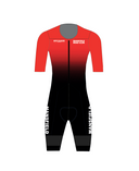 Mansfield (Red / Black): FASTA SHORT SLEEVE RACE SUIT