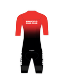 Mansfield (Red / Black): FASTA SHORT SLEEVE RACE SUIT